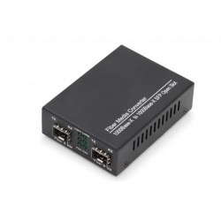 DIGITUS Professional Gigabit Multimode Singlemode Media Converter SFP