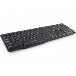 Logic LK-12 drátová klávesnice, US layout, USB, černá