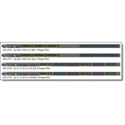 Lenovo 0U 36 C13 6 C19 32A 1 Phase PDU