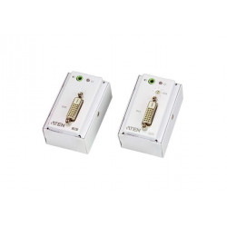 ATEN DVI Audio Cat 5 Extender with MK Wall Plate (1920 x 1200 @ 40m)