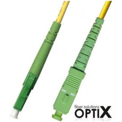 OPTIX LC APC-LC APC patch cord 09 125 0,5m duplex G657A 1,8mm