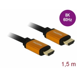 Delock Ultra vysokorychlostní HDMI kabel, 48 Gbps, 8K 60 Hz, 1,5 m