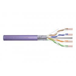 DIGITUS Professional Cat.6 F UTP installation cable, 100 m, simplex, Eca