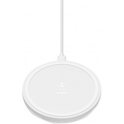 BELKIN 10W bezdrátová nabíječka se zdrojem a kabelem, bílá