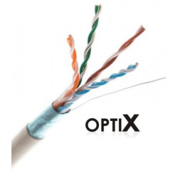 FTP kabel (drát) Cat5e LSZH, 4páry bal.305m Premium AWG24 (0,51mm)