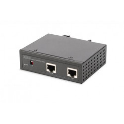 Průmyslový Gigabit PoE++ Splitter, 802.3bt volitelný výstupní výkon: 12VDC,16VDC,24VDC,48VDC, Provozní teplota: -40o až +75o