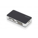 DIGITUS Čtečka karet USB 3.0 s připojovacím kabelem USB 1m Podpora karet MS SD SDHC MiniSD M2 CF MD SDXC