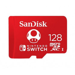 Sandisk microSDXC pro Nintendo Switch 128 GB, V30, U3, C10, A1, UHS-1, 100MB s R, 90MB s W