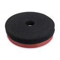 DIGITUS Professional Hook and loop cable management system, mushroom fastener 2.5m, hook and loop tape 5m