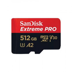 SanDisk Extreme PRO microSDXC 512GB 190MB s + adaptér