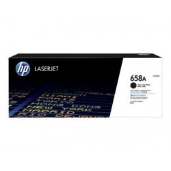 HP 658A Black LaserJet Toner Cartridge