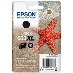EPSON cartridge T03A1 black XL (hvězdice)