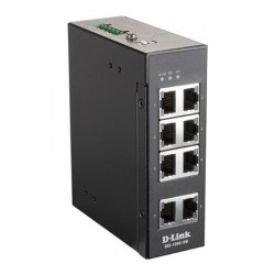 D-Link DIS-100E-8W 8 Port Unmanaged Switch with 8 x 10 100 BaseT(X) ports