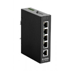 D-Link DIS-100G-5W 5 Port Unmanaged Switch with 5 x 10 100 1000BaseT(X) ports