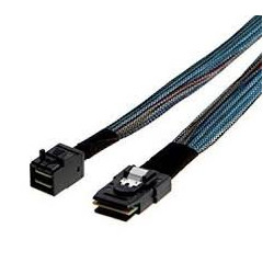 INTEL 650mm long cables, straight MiniSAS-HD (SFF-8643) to straight MiniSAS (SFF-8087)