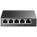 TP-Link TL-SF1005LP switch 5x 10 100Mbps 4x PoE 802.3af (až 15,4W port) PoE budget 41W