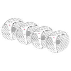 MikroTik RouterBOARD LHG XL 5 ac - outdoor klient, anténa 27 dBi, 7°, 802.11a n ac, L3 (5GHz), sada 4ks