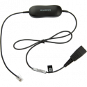 Jabra Smart Cord, QD-RJ10, 0,8m, straight