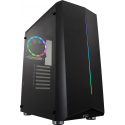 FSP CMT151 Midi Tower Transpar. Černá