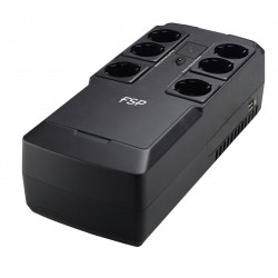 FSP UPS NanoFit 600, 600 VA 360 W, 2xUSB power, LED, offline