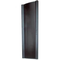 42U CURVED FRONT DOOR BLACK