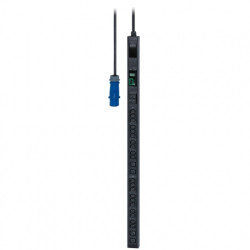 Easy PDU, Metered, Zero U, 32A, 230V, (20)C13 & (4)C19;IEC309