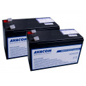 Bateriový kit AVACOM AVA-RBC33-KIT náhrada pro renovaci RBC33 (2ks baterií)