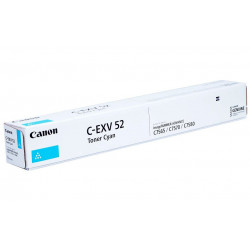 Canon originální TONER CEXV52 CYAN iR-ADV C75xx C77xx 66 500 stran A4 (5%)