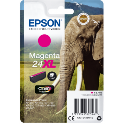 Epson Singlepack Magenta 24XL Claria Photo HD Ink