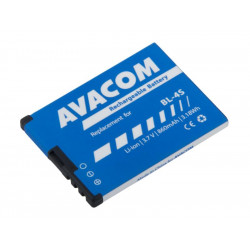 Baterie AVACOM GSNO-BL4S-S860 do mobilu Nokia 3600 Slide, 2680 Li-Ion 3,7V 860mAh (náhrada BL-4S)