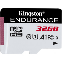 32GB microSDHC Kingston Endurance CL10 A1 95R 45W bez adapteru
