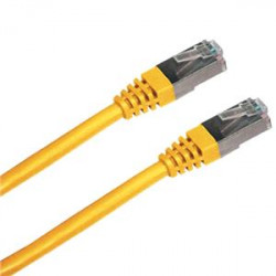 Patch cord FTP cat5e 2M žlutý