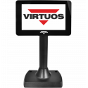 7" LCD barevný zákaznický displej Virtuos SD700F, USB, černý