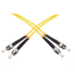 Optický patchkabel duplexní, ST-ST 9 125um SM, 2m, OS2