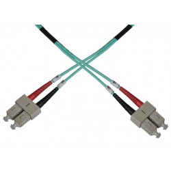 Optický patch kabel duplex SC-SC 50 125 MM 5m OM3