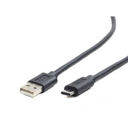 GEMBIRD USB 2.0 AM to Type-C cable (AM CM), 1 m