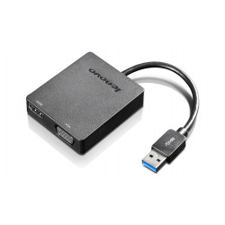 Lenovo Universal USB 3.0 to VGA HDMI Adapter