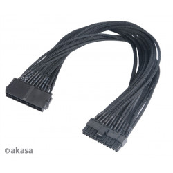 AKASA - Flexa P24. 24-pinový ATX PSU prodlužovací kabel k základní desce 40cm.