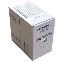 DATACOM UTP flex,Cat5e PVC,šedý,100m,lanko