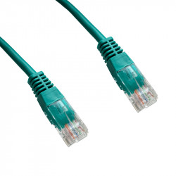 DATACOM patch cord UTP cat5e 3M zelený