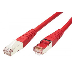 Patchkabel S FTP,Cat6,2xRJ45, 3m červený