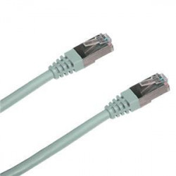 DATACOM Patch cord SFTP cat6 0,5m šedý