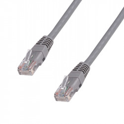 DATACOM Patchkabel 20m , UTP , Cat5e , RJ45, šedý