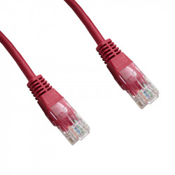 DATACOM Patch cord UTP Cat6 5m červený