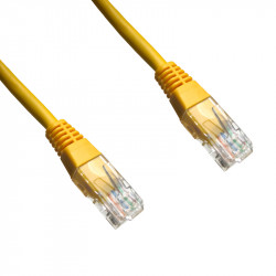 DATACOM Patch cord UTP Cat6 5m žlutý