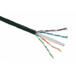Instalační kabel Solarix CAT6 UTP PE Fca venkovní 500m cívka SXKD-6-UTP-PE
