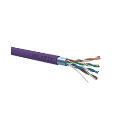 Instalační kabel Solarix CAT5E FTP LSOH 500m cívka drát