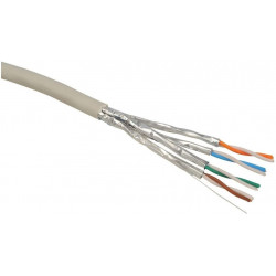 Instalační kabel Solarix CAT6A STP LSOH 500m drát