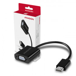 AXAGON RVH-VGN, HDMI - VGA redukce adaptér, FullHD, 1920*1200