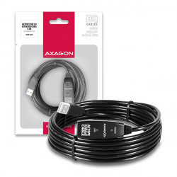 AXAGON ADR-205, USB 2.0 A-M - A-F aktivní prodlužovací repeater kabel, 5m